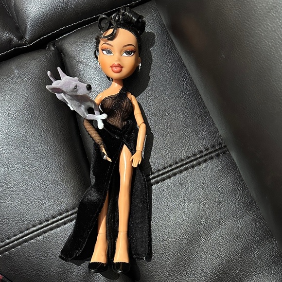 Bratz Other - Black Dress Fashion Doll with Dog Accessory